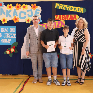 Zakończenie roku szkolnego - klasy IV-VIII