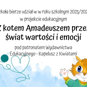 Kot Amadeusz - projekt edukacyjny