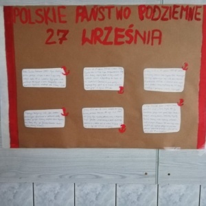 27 września – DZIEŃ POLSKIEGO PAŃSTWA PODZIEMNEGO