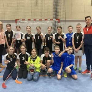 Mistrzostwa powiatu w unihokeju chłopców