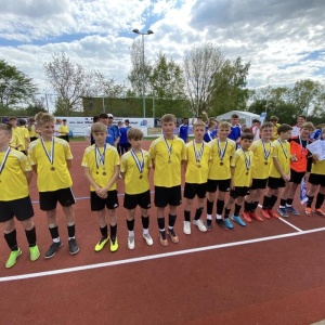 Uczniowie klasy VI OMS z brązowymi medalami w Niemczech.