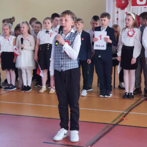 Uroczysty apel z okazji Świąt Majowych