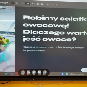 NA EDUKACJI ZDROWOTNEJ – ZDROWO I OWOCOWO